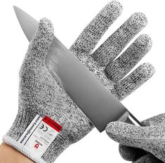 Shucking Oysters, Grey Gloves, Cut Resistant Gloves, Safety Gloves, Level 5, Protective Gloves, Cheap Gifts