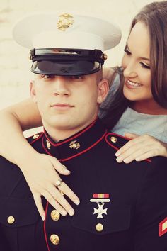 Marine Corps Baby, Police Couple, Military Couple Pictures, Marine Usa, Marine Corps Ball, Military Couple, Military Relationships, Marines Girlfriend, Marine Wedding