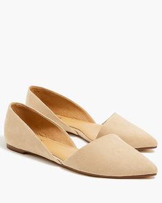 Shop for the Zoe d'Orsay flats for women. Find the best selection of women womens-categories-shoes-flats available in-stores and on line. Neutral Flats, Target Jeans, Tan Flats, Spring Capsule Wardrobe, Pointy Toe Flats, Pointed Toe Flats, J Crew Factory, Womens Flats