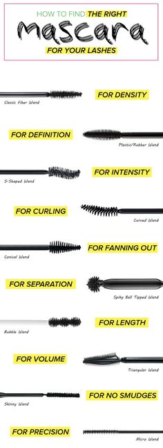 Pinterest @jaelynstlewis ✨ Bentuk Alis, Drugstore Mascara, Mascara Brush, Smink Inspiration, Mascara Tips, Mascara Wands, Best Mascara