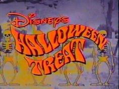 the title for disney's halloween treat