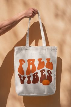 Diy Tote Bag Design, Best Tote Bags, Autumn Design, Fall Bags, Girls Tote, Pumpkin Svg, Fall Svg