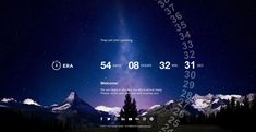 ERA - Animated Coming Soon Countdown Template Countdown Animation, Countdown Template, Watch Template, Under Construction Website, Coming Soon Template, Template Video, Web News, Graphic Ideas, Post Ad