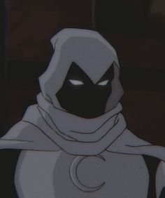 an animated image of a person wearing a hoodie and looking into the distance with eyes wide open