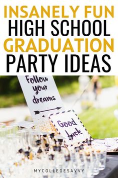 an image of graduation party ideas for high school students