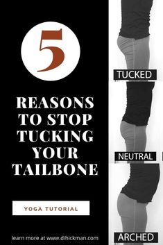 the five steps to stop tummying your tailbone