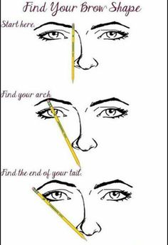 Eyebrow Tutorial Shaping, Beginner Eyeshadow, How To Do Eyebrows, Make Up Designs, Eyebrow Makeup Tutorial, Eyebrow Hacks, Brow Tutorial, Makeup 101, Eyebrow Makeup Tips