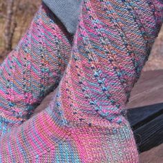 Check out Nelkin Designs Whirling Socks PDF at WEBS | Yarn.com. Sock Yarn Knitting Patterns, Little Cotton Rabbits, Sock Knitting, Hand Knit Socks, Sock Knitting Patterns, Triangle Quilt, Free Socks, Sock Patterns, Stockinette Stitch