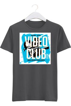 Here is a Custom Video Club T-Shirts Design Themed Events, Tshirt Designs