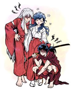 Mononoke Anime, Amor Inuyasha, Inuyasha Funny, Inuyasha Love, Inuyasha And Sesshomaru, Inuyasha Fan Art, Kagome And Inuyasha, Oc Manga, 5 Anime