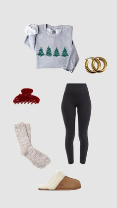 Winter Outfits With Leggings, Lazy Girl Outfits, Christmas Outfit Inspiration, Ugg Outfits, Country Girl Outfits, Christmas Outfit Casual, December Outfits, Coffee Outfit