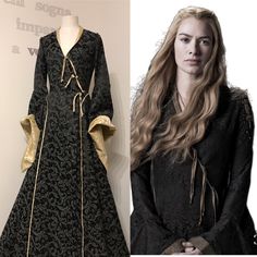 Lannister Dress, Cersei Lannister Costume, Arwen Dress, Cercei Lannister, Game Of Thrones Dress, Got Costumes, Magic Dress