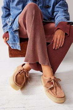 Clarks Wallabee Cup Boot | Free People Clarks Shoes Women's Outfit, Clarks Wallabees Outfit Women's, Clarks Wallabees Women's, Wallabees Outfit Womens, Clarks Wallabees Outfit, Wallabees Outfit, Wallabee Clarks, Clarks Shoes Women