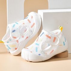 Brand Name: Sonkpuel Department Name: BabyGender: Baby Unisex Suitable age: 1-4 years Age Range: 0-24 months, 2-6 years Suitable Foot Length: 10 - 14.5 cmUpper Material: Mesh (Air mesh) Pattern Type: Solid Outsole Material: TPR Item Type: First Walkers Function: Breathable, Anti-slip Fashion Element: T-tied Closure Type: Hook & Loop Season: Summer Fit: Fits true to size, take your normal size CN: Guangdong Origin: Mainland China Disney Slippers, Disney Sneakers, Rain Shoes, Baby Sandals, Busy Parents, Light Weight Shoes, Mesh Shoes, Barefoot Shoes, Kids Sandals