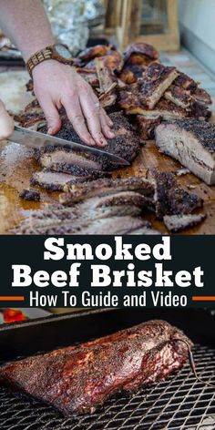 Smoker Recipes Brisket, Bbq Dinner Recipes, Smoked Beef Brisket Recipes, Beef Brisket Recipes, Smoked Beef Brisket, Smoked Meat Recipes, Brisket Recipes, Smoked Beef