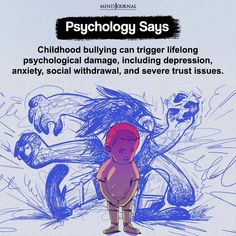 A painful truth: Childhood bullying can be the catalyst for lifelong psychological struggles #bullying #childhood #psychological #struggle #mentalhealth #mindhelp Soul Keeper, Entp Personality Type, Reading People, Psychology 101, Aggressive Behavior, Psychology Notes, Sacred Groves, Psychology Major, Commitment Issues