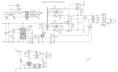 an electronic circuit diagram showing the components