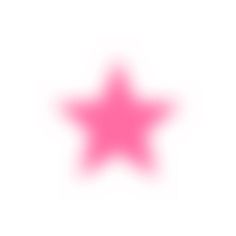 a pink star on a white background