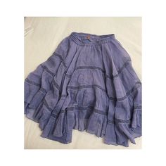 Beautiful Purple Flowy Skirt From Free People. Never Worn Very Stretchy Fits Like A Small Bohemian Purple Ruffled Skirt, Purple Relaxed Summer Skirt, Purple Cotton Lined Skirt, Purple Ruffled Cotton Bottoms, Purple Cotton Ruffled Bottoms, Purple Beach Skirt For Spring, Purple Flowy Skirt For Summer, Flowy Purple Skirt For Summer, Purple Long Skirt For Spring