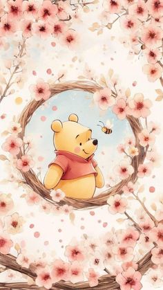 Winnie The Pooh Background, Winnie The Pooh Wallpaper, Pooh Wallpaper, Disney Phone Backgrounds, Camera Cutout, Winnie The Pooh Drawing, ليلو وستيتش, The Best Wallpapers, Disney Characters Wallpaper