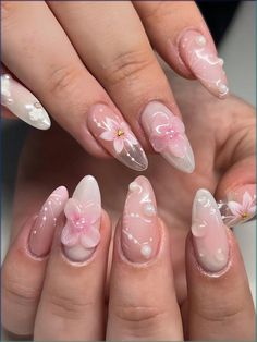 Let your creativity shine with our collection of adorable nail art design ideas for girls.Get ready to express your unique style, experiment with different colors and techniques, and let your nails become a canvas for self-expression. It's time to have fun and create manicures that are as vibrant and beautiful as you are! 💅🌈✨ #NailArtIdeasForGirls #CuteManicures #CreativeNails #ExpressYourStyle Sculpted Flower Nails, Nailart Tutorial, Preppy Nails, Biab Nails, Aesthetic Nails, Easy Nails, Nail Art Set