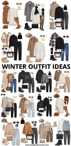 Vinter Mode Outfits, Casual Chic Winter, Adrette Outfits, Fashion Capsule Wardrobe, Chic Winter Outfits, Winter Outfit Ideas, Stylish Winter Outfits, Trip Essentials