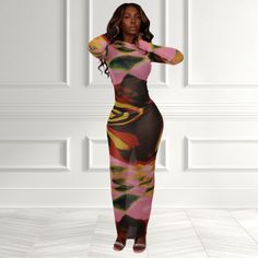 Description: Infuse Your Wardrobe With The Bold Strokes Of Modern Art In Our Abstract Allure Sheath Dress. This Piece Is A Wearable Canvas That Boasts A Vibrant Geometric Print, Evoking The Energy And Boldness Of Contemporary Art. Its Figure-Skimming Silhouette Is Cut To A Flattering Sheath Style, Designed To Celebrate The Small Details That Make You Unique. Fabric Content No Zipper Material: Full Mesh Stretch Factor: Great Stretch Modeling Size Information: Model Height 5’2”, 130lbs Model Is We Floral Spaghetti Strap Dress, Tracy Reese Dress, Boutique Maxi Dresses, Paisley Print Dress, Red Dress Maxi, Unique Fabric, Long Sleeve Print Dress, Denim And Supply, Sleeveless Floral Dress