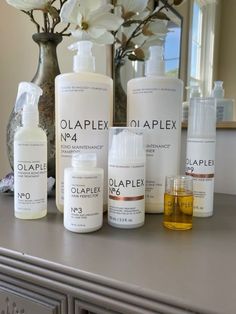 Crème,sérum,huile,spret Olaplex Products Aesthetic, Aesthetic Hair Products, Olaplex Aesthetic, Olaplex Before And After, Hair Products Aesthetic, Aesthetic Hair Care, Hair Care Aesthetic, Olaplex Products, Hair Repair Treatments