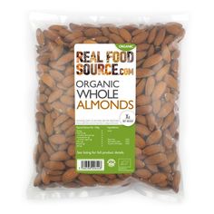 Raw Spanish Organic Almonds, Delicious, Creamy, Sweet Tasting Nuts Almonds are High in Protein and Fibre and are an Excellent Source of Omega 3 and 6 Fatty Acids and Vitamin E 100% Unroasted Almonds with No Additives, Preservatives or Added salt Excellent in Home Trail Mixes, Baking, Muesli, Curries, Salads or Making Homemade Almond Milk and Butter  Try in Homemade Snack Mixes with our Dried Fruits, Seeds, Chocolate Drops and Other Nuts Our organic whole natural almonds from Spain/ Italy are del Chocolate Drops, Snack Mixes, Homemade Almond Milk, Pantry Shelf, Homemade Snacks, Snack Mix, Trail Mix, Curries, Dried Fruits