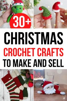 christmas crochet crafts to make and sell