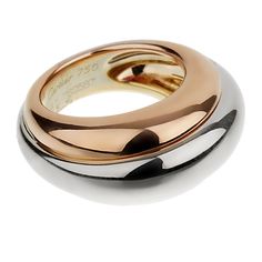 Cartier Vintage Trinity Band Cocktail 18k Gold Ring 0003236 Cartier Trinity Ring, Cartier Rings, Cartier Vintage, Trinity Ring, Dior Earrings, Cartier Jewelry, The Trinity, Aspects Of Life, Luxury Rings