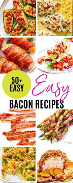 Bacon Recipes Easy Bacon Recipes, Keto App, Wholesome Yum, Easy Bacon, Best Bacon, Appetizer Ideas, Keto Food List, Bacon Recipes, Grass Fed Beef