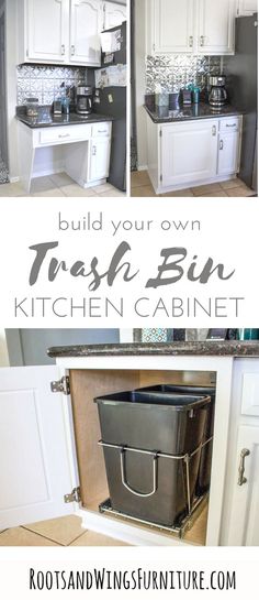 the kitchen cabinets are being remodeled with white paint