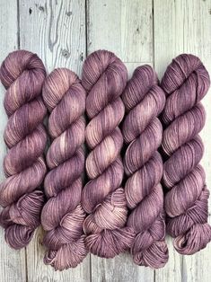 Listing Details:  *(1) Skein of hand dyed yarn. *4-ply Variegated light purple with hints of brown. Each skein is hand dyed with high quality acid dyes in small batches by us.  Contents: -100% Super washed merino wool -231 yards per 100 grams Please note: This is artesian hand dyed yarn color may vary due to the hand dyed nature.  Color may vary screen to screen, I recommend turning up your brightness to get most accurate color.  Shipping time frame 1 week. Purple Yarn, Acid Dyes, Dyed Yarn, Hand Dyed Yarn, Yarn Colors, Yarn Dyeing, Light Purple, Hand Dyeing, Merino Wool