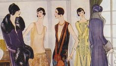 All the Hot Fashion Trade Secrets c. 1925 ‹ Literary Hub Advertising Archives, Outfit Reference, Paul Poiret, Womens Dress Coats, 1920's Fashion, Time Periods