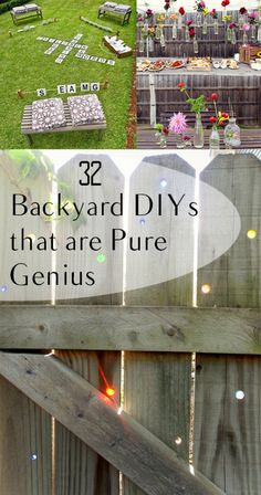 backyard diy's that are pure genius