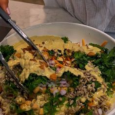 Chicken Couscous Salad, Middle Eastern Salads, Chicken Couscous, Fattoush Salad, Lemon Tahini Dressing, Mint Salad, Sprouts Salad, Brussel Sprout Salad, Couscous Salad