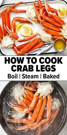 how to cook crab legs in a skillet