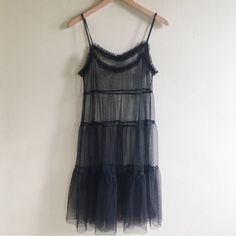 Iris Sheer Babydoll Dress In Black. Measurements: Bust (Pit To Pit)- 17” Waist- 23 1/2” Length (Shoulder Strap To Hem)- 38 3/4” (Measurements Taken With Garment Lying Flat) Condition: Excellent (Pre-Owned) Fabric: 100% Polyester G9 Babydoll Dress, Baby Dolls, Colorful Dresses, Shoulder Strap, Womens Dresses, Fabric, Dresses, Women Shopping, Black