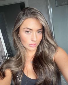 37+ Ash Brown Balayage Ideas Trending in 2023 44 Hair Colors For Winter, Ash Brown Hair With Highlights, Light Brown Hair Styles, Ash Brown Hair Balayage, Brown Hair Styles, Trending In 2023, Ash Brown Balayage, Ashy Hair