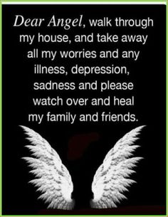 Tattoo Guardian Angel, Positive Actions, Guardian Angels Prayer, Archangel Prayers, Angel Blessings, Angel Quotes, Angel Prayers