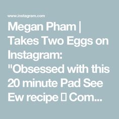 the words mega pham takes two eggs on instagram