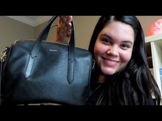 What's In My Bag? Fossil Sydney Satchel - YouTube What Is In My Bag, What's In My Bag, What In My Bag, Fossil Bags, Hello Everyone, You Bag