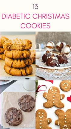 These are diabetic Christmas cookie recipes. Classic Christmas Cookies, Christmas Cookie Ideas, Low Carb Peanut Butter Cookies, Gluten Free Shortbread Cookies, Christmas Cookies Recipes, Gluten Free Shortbread, Alternative Sweeteners, Delicious Christmas Cookies, Christmas Cookie Recipes