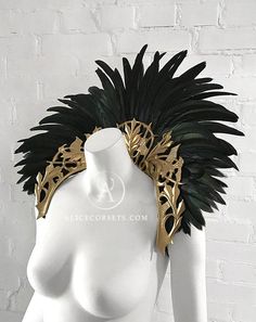 Sartorial Adventure — Alice Corsets Royal Vampire, Baroque Dress, Gothic Party, Masquerade Halloween, Costume Ball, Feather Fan, Gothic Accessories, Baroque Style