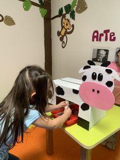 Cow Activities For Preschool, Farm Animals Activities, Senses Preschool, Kindergarten Addition Worksheets, Dramatic Play Preschool