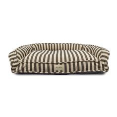 Harry Barker Vintage Stripe Ortho Lounger Dog Bed Luxury Bed, Dog Food Storage, Black Bedding, Pet Beds, Pet Bed, Luxury Bedding, Outdoor Adventures, When He, Dog Bed