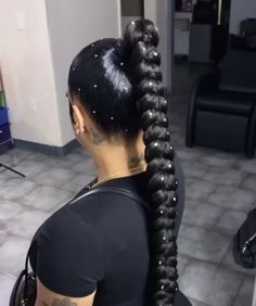 Sleek Braided Ponytail, Birthday Hairstyles, Braids Hairstyles Pictures, Happy New Years