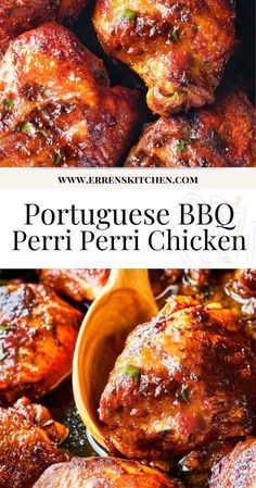 portuguese bbq peri peri chicken is an easy and delicious recipe that's ready in under 30 minutes