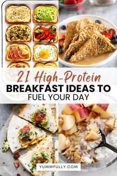 21 high protein breakfast ideas to fuel your day